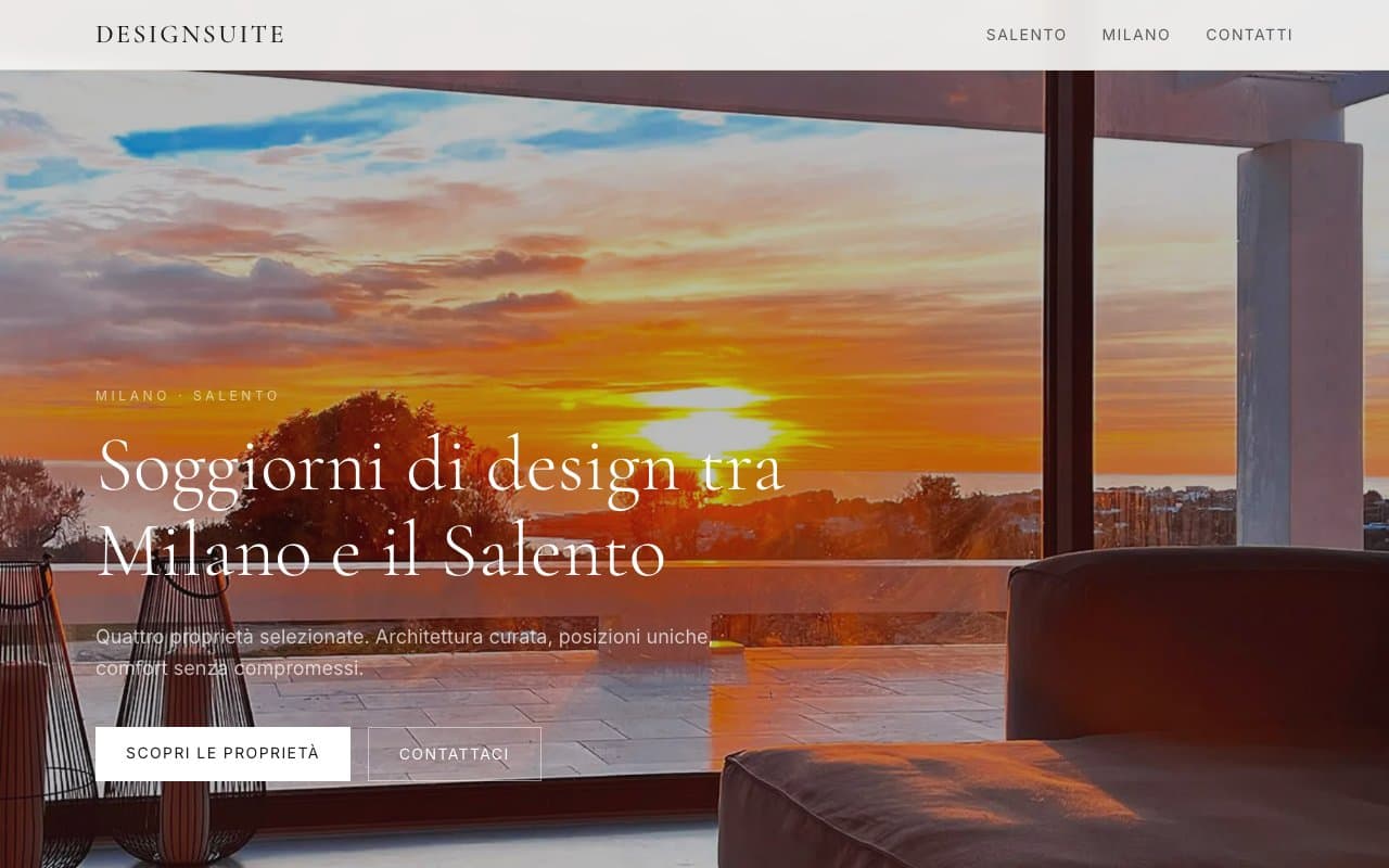 Sito web di DesignSuite